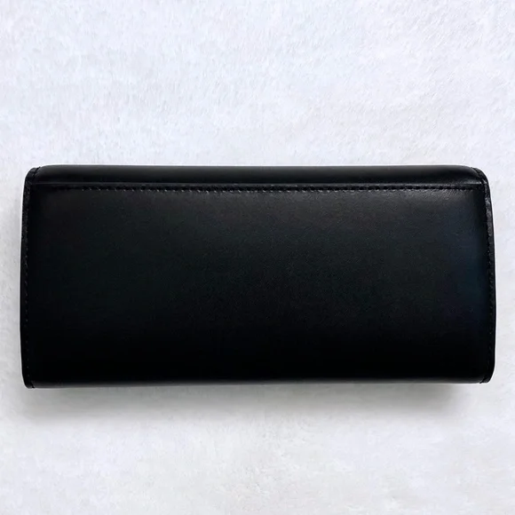 NEW MICHAEL KORS Large Black Leather Wallet - Picture 6 of 10